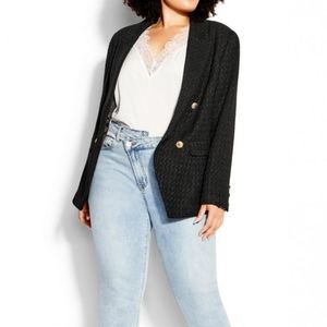 City Chic Royal Blazer